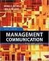 Management Communication: Principles and Practice
