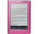 SONY PRS-350 Reader Pocket Edition E-book Reader - pink + Etui de protection PRSACL35L pour PRS-350 - bleu