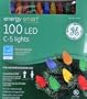 100 LED C-5 Holiday Christmas Lights (MULTI Color)