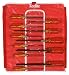 Xcelite LN11 11-Piece Allen hex type Screwdriver Set