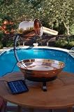 Solar Copper Cascading Fountain (Copper) (21H x 14W x 14D)