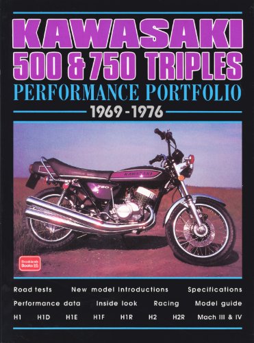 kawasaki 500  750 triples performance portfolio 1969 1976