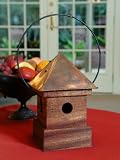 The Lantern Loft Burnished Copper Roofed Birdhouse
