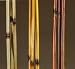 Green Earth Accents Burnt Accent Bamboo 4' by 1/2- Package of 6 - Natural