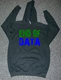 END OF DATA MUSIC INFORMATION OVERLOAD NEW WAVE CHANGING TIMES SHIRT BLACK HOODIE