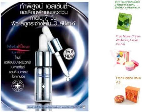 Best Serum Melaklear Anti-Melasma Whitening Essence Dark Spots Brightening Results in 7 Days 10 Ml. x 4 Packs