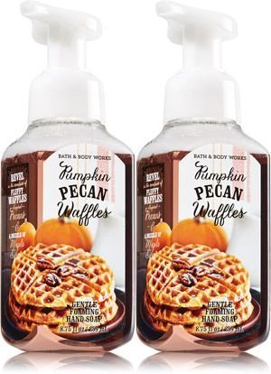 Bath&body Works Gentle Foaming Hand Soap 8.75oz. Pumpkin Pecan Waffles Pack of 2