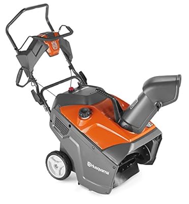 Husqvarna 961830003 208cc Single Stage Electric Start Snow Thrower, 21-Inch