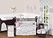 Sweet Jojo Designs Pink, Gray and White Elizabeth Baby Changing Pad Cover