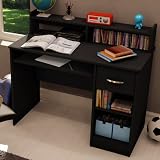 Black Finish Compact Student Desk