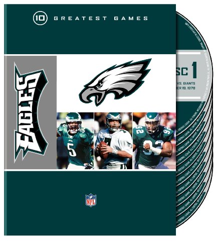 【Amazonの商品情報へ】NFL Philadelphia Eagles 10 Greatest Games [DVD] [Import]