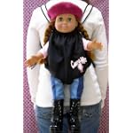 Doll Carrier Backpack Fits American Girl Doll, 18" Dolls - Combo Pack Includes Mini Doll Sized Backpack