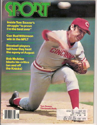 Tom Seaver (Sport Magazine) (Aug 1978) (Cincinnati Reds) (New York Mets)
