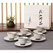 萩焼 コーヒー碗皿5客: 古来より茶人の間では「一楽、二萩、三唐津」と言われ尊ばれてきた萩焼は、素朴な中に見られる枯淡さと重厚感が魅力。使い込むうちに貫入に茶しぶがしみ込み、色が変化していく様は、「萩の七化け」として珍重されて...