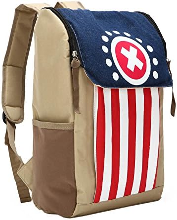 Jieshibai Anime Cartoon Cute Chooper Unisex Pattern Canvas Backpack Travelling Bag School Bag (2#)