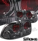 HONDA 1996-1998 CIVIC 4DR SMOKE TAILLIGHT-SMOKE ALTEZZA Performance Tail light/ lamp 1 Set RH & LH 1996,1997,1998