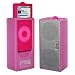 JLab Audio Miniblaster Portable Speaker for iPod nano 2G (Pink)