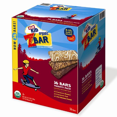Clif Kids ZBAR Variety Pack - 36 pack