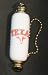 University of Texas Porcelain Fan/Light Chain Pull