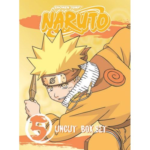  Naruto Uncut Boxed Set, Volume 5