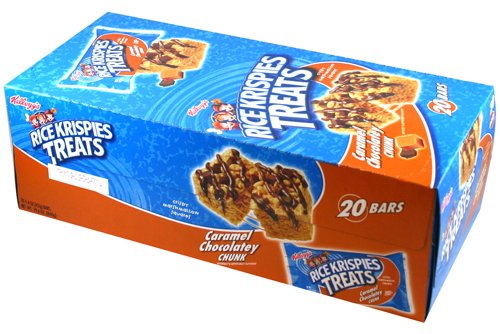 Rice Krispies Treats Caramel Chocolatey Chunk 1.3oz 20 Bars by Rice Krispies