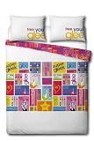 Character World Glee Gleek Double Rotary Duvet Set