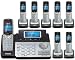 Vtech DS6151 Base with 7 Additional DS6101 Cordless Handsets Bundle