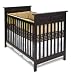 Child Craft Logan Traditional Stationary Crib, Jamocha