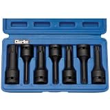 Clarke CIS12/6S - 7 Piece Impact Torx / Star Drive Set