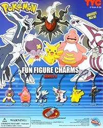 Pokemon Figure Charms series 5 Capsule Toys Set of 6