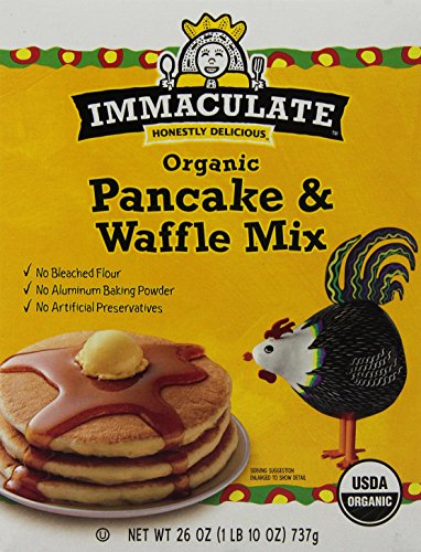 Immaculate Baking Mix, Organic Pancake and Waffle, 26.0 Ounce