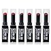6PC City Color Matte Lipstick Perfect Shades of Red set of 6