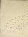 Hand Knitted Crochet Finished White Chenille Baby Blanket Trimmed with Sequin Flowers Image