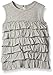 Burt's Bees Baby Girls' Sunbleached Organic Ruffle Tank