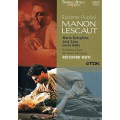 Puccini: Manon Lescaut [DVD] [1998]