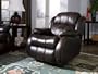 Contour Espresso Glider Recliner