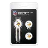 Minnesota Vikings Cool Tool Cap Clip and Ball Marker Clamshell Pack