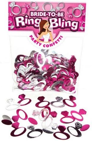 Bride-To-Be Ring Bling Party Confetti