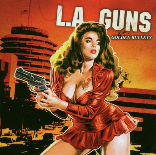 Original album cover of Golden Bullets by LA Guns