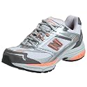 New Balance Women's WR768 Running Shoe,Silver/Peach,9 B