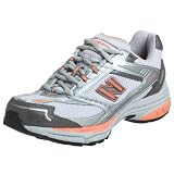  : New Balance Women's WR768 Running Shoe,Silver/Peach,5 AA