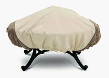 Classic Accessories 71942 Veranda Firepit Cover, Square