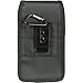 AISCELL Tactical Clip Holster for Pixel 8 Pro, Pixel 7 Pro, Pixel 7, Pixel 6 Pro,Heavy Duty Nylon Pouch w/Fixed Metal Belt Case (Fits Slim Protective Cover on or Naked Phone)