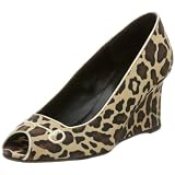 Hollywould Women's Morgan Peep Toe Wedge