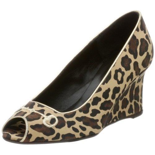 Wedding Shoes: Hollywould Women's Morgan Peep Toe Wedge-HOLLYWOULD Wedding Shoes-HOLLYWOULD Wedding Shoes: Hollywould Women's Morgan Peep Toe Wedge-Pump Wedding Shoes