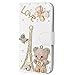 IPhone 6 Plus Case, iphone 6s Plus Luxury 3D Bling Crystal Rhinestone Wallet Leather Purse Flip Card Pouch Stand Cover Case for iphone 6s Plus/iphone 6 Plus(bear)