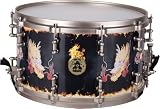 DDRUM Vinnie Paul 8x14 Maple Signature Snare Drum-Custom Dragon Graphic w/Tube Lugs
