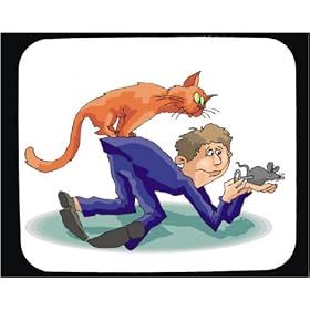 Mouse Pad with man, body, individuals, individual, humans, mouse, person, toy, human, persons, cat, teaching, people, pet