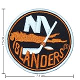 New York Islanders Logo Embroidered Iron on Patches From Thailand