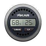 Xikar Round Calibratable Digital Hygrometer Thermometer